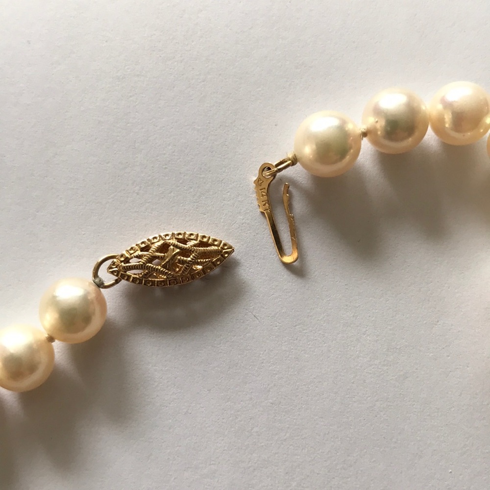 23 Inch Authentic Strand Of Pearls